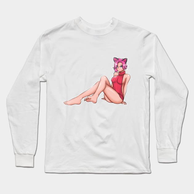 Maeve V.K. Sweater Long Sleeve T-Shirt by YHWdrawings